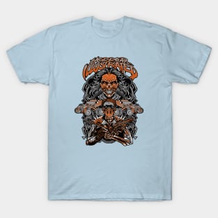 HORROR ILLUSTRATED MAD MAX ORANGE T-Shirt